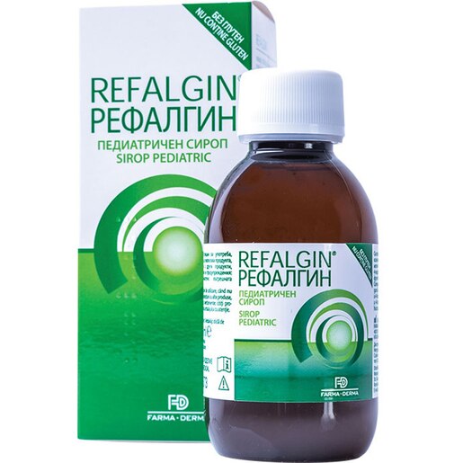 Supliment alimentar Refalgin Sirop Pediatric, 150 ml, NATURPHARMA Supliment alimentar Refalgin Sirop Pediatric, 150 ml, NATURPHARMA