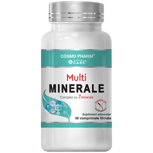 Supliment alimentar Multiminerale, 30 tablete, COSMO PHARM Supliment alimentar Multiminerale, 30 tablete, COSMO PHARM