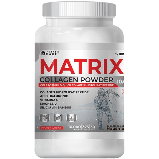 Supliment alimentar Matrix Collagen Powder, 375 g, COSMO PHARM Supliment alimentar Matrix Collagen Powder, 375 g, COSMO PHARM