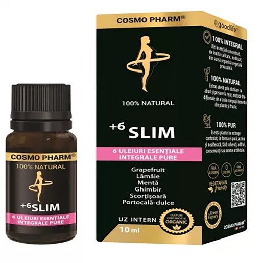 Ulei esential 6 Slim, 10 ml, COSMO PHARM Ulei esential 6 Slim, 10 ml, COSMO PHARM