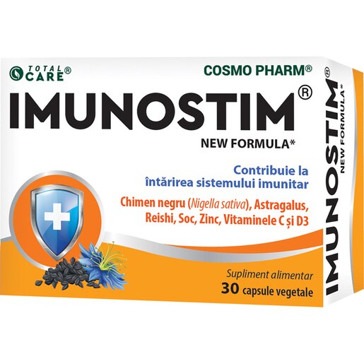 Supliment alimentar Imunostim, 30 capsule, COSMO PHARM Supliment alimentar Imunostim, 30 capsule, COSMO PHARM