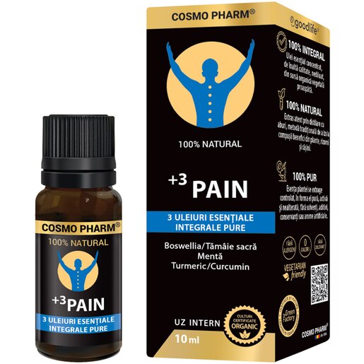 Ulei esential 3 Pain, 10 ml, COSMO PHARM Ulei esential 3 Pain, 10 ml, COSMO PHARM