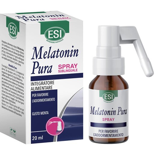 Supliment alimentar Melatonina pura Spray 20 ml, ESI Supliment alimentar Melatonina pura Spray 20 ml, ESI