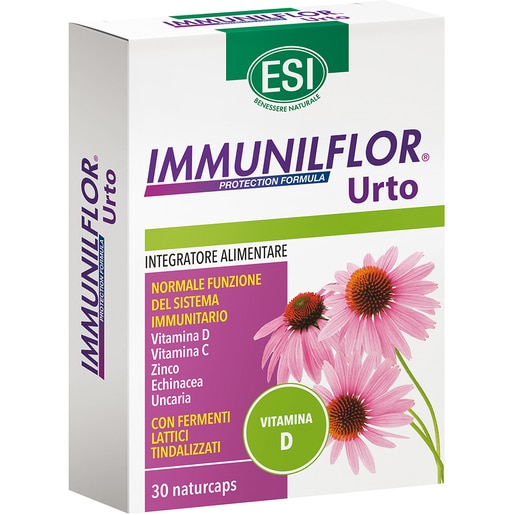 Supliment alimentar Immunilflor Urto, 30 capsule, ESI Supliment alimentar Immunilflor Urto, 30 capsule, ESI