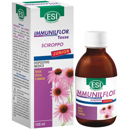 Supliment alimentar Immunilflor Sirop tuse Junior, 150 ml, ESI Supliment alimentar Immunilflor Sirop tuse Junior, 150 ml, ESI