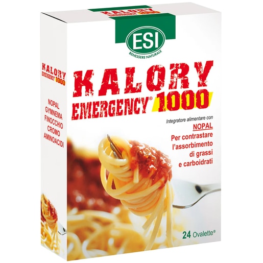 Supliment alimentar Kalory Emergency 1000, 24 comprimate, ESI Supliment alimentar Kalory Emergency 1000, 24 comprimate, ESI