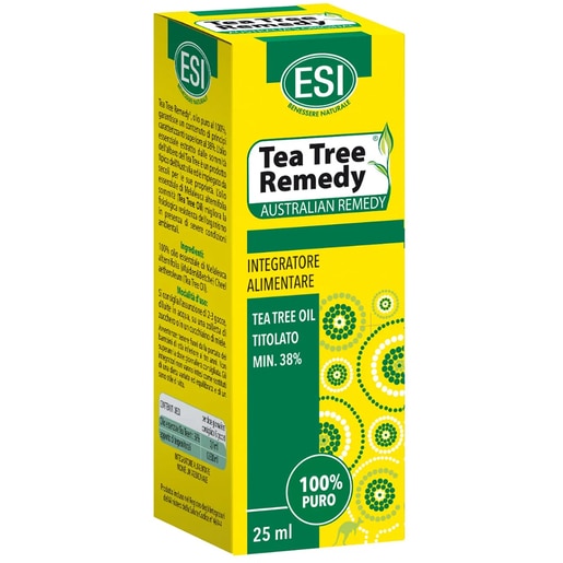 Ulei esential Arbore de ceai 100% pur, 25 ml, ESI Ulei esential Arbore de ceai 100% pur, 25 ml, ESI