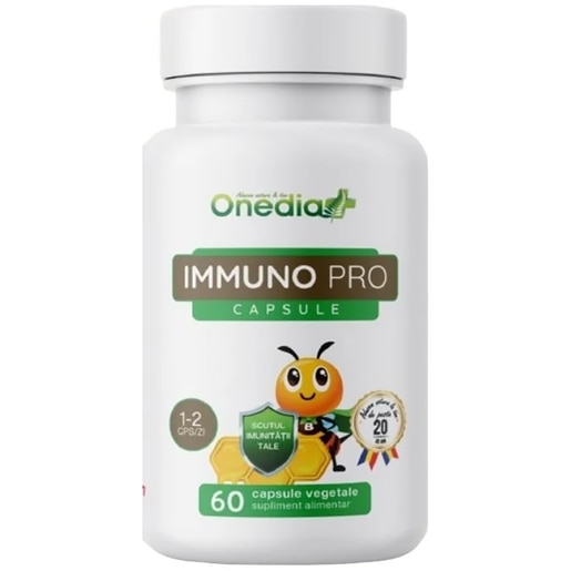 Supliment Immuno Pro, 60 capsule, ONEDIA Supliment Immuno Pro, 60 capsule, ONEDIA