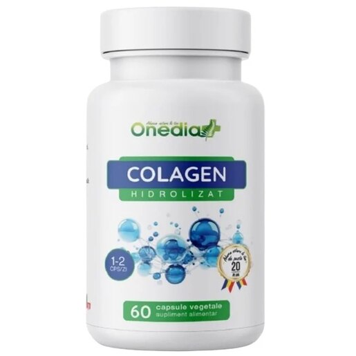 Supliment Colagen Hidrolizat, 60 capsule, ONEDIA Supliment Colagen Hidrolizat, 60 capsule, ONEDIA
