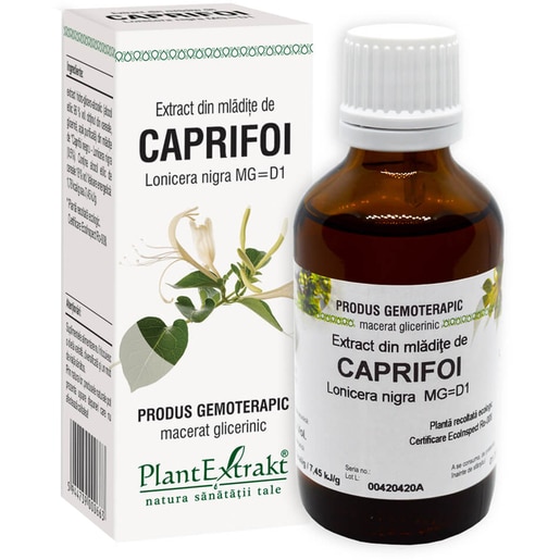 Extract din Mladite Caprifoi, 50 ml, PLANTEXTRAKT Extract din Mladite Caprifoi, 50 ml, PLANTEXTRAKT