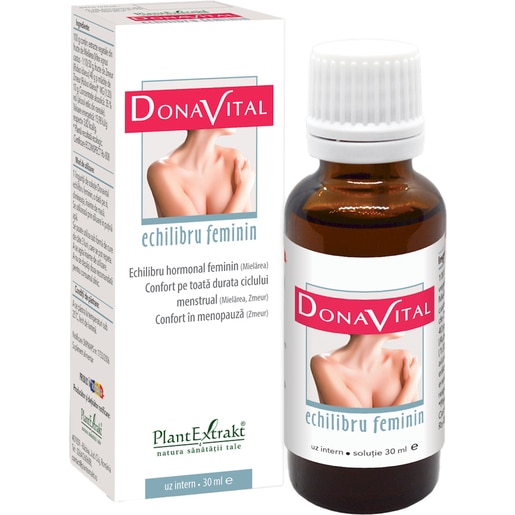 Supliment alimentar Donavital echilibru feminin, 30 ml, PLANTEXTRAKT Supliment alimentar Donavital echilibru feminin, 30 ml, PLANTEXTRAKT