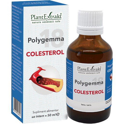 Polygemma 18 Colesterol, 50 ml, PLANTEXTRAKT Polygemma 18 Colesterol, 50 ml, PLANTEXTRAKT
