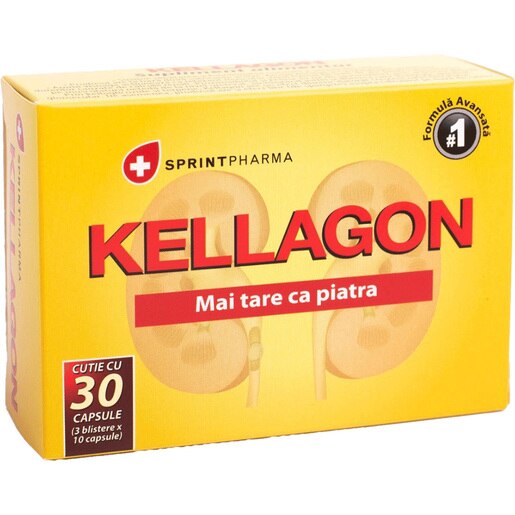 Supliment alimentar KELLAGON, 30 capsule, SPRINT PHARMA Supliment alimentar KELLAGON, 30 capsule, SPRINT PHARMA