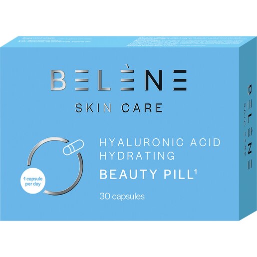 Supliment alimentar Hyaluronic Acid Beauty Pill, 30 comprimate, BELENE Supliment alimentar Hyaluronic Acid Beauty Pill, 30 comprimate, BELENE