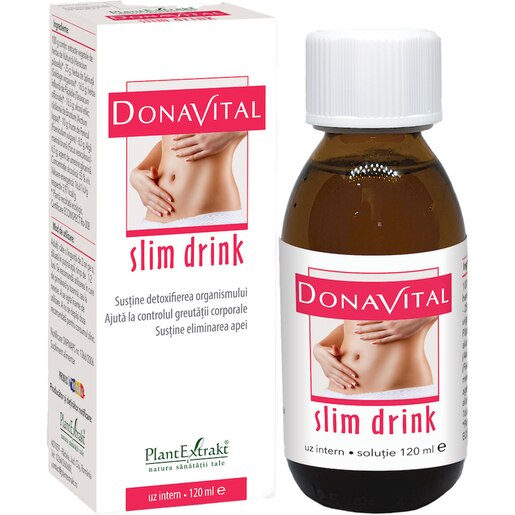 Supliment alimentar Donavital Slim Drink, 120 ml, PLANTEXTRAKT Supliment alimentar Donavital Slim Drink, 120 ml, PLANTEXTRAKT