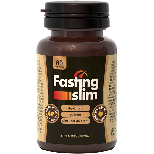 Supliment alimentar Fasting Slim, 60 comprimate, DACIA PLANT Supliment alimentar Fasting Slim, 60 comprimate, DACIA PLANT