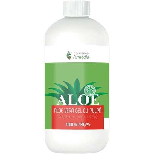 Supliment Aloe Vera, 1000 ml, LABORATOARELE REMEDIA Supliment Aloe Vera, 1000 ml, LABORATOARELE REMEDIA