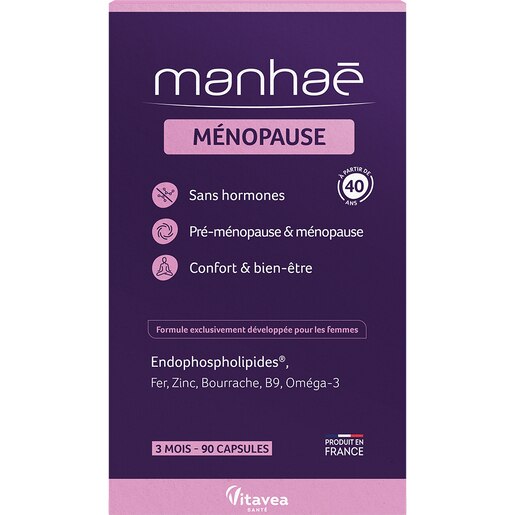 Supliment Menopause pentru menopauza si premenopauza Manhae, 90 capsule, VITAVEA Supliment Menopause pentru menopauza si premenopauza Manhae, 90 capsule, VITAVEA