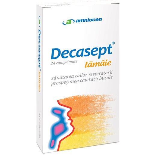 Supliment Decasept Lamaie, 24 comprimate, AMNIOCEN Supliment Decasept Lamaie, 24 comprimate, AMNIOCEN