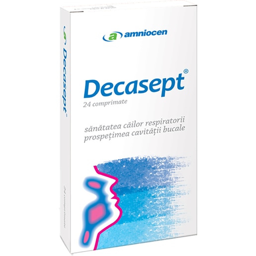 Supliment Decasept, 24 comprimate, AMNIOCEN Supliment Decasept, 24 comprimate, AMNIOCEN