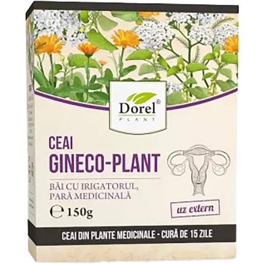 Ceai gineco-plant DOREL PLANT, uz extern, 150 g Ceai gineco-plant DOREL PLANT, uz extern, 150 g