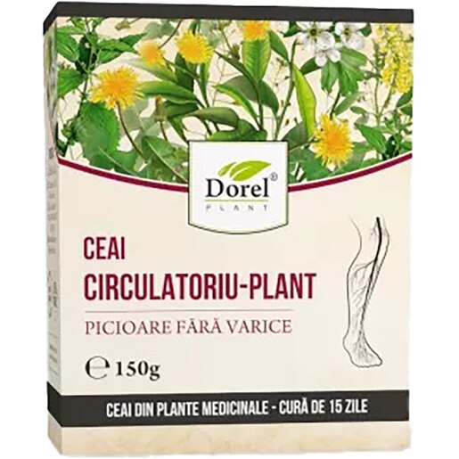 Ceai circulatoriu-plant DOREL PLANT, 150 g Ceai circulatoriu-plant DOREL PLANT, 150 g