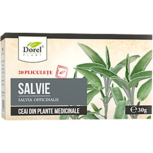 Ceai de salvie DOREL PLANT, 30 g, 20 buc Ceai de salvie DOREL PLANT, 30 g, 20 buc