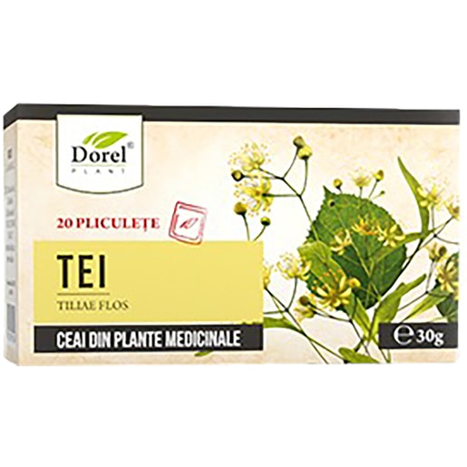 Ceai de tei DOREL PLANT, 30 g, 20 buc Ceai de tei DOREL PLANT, 30 g, 20 buc