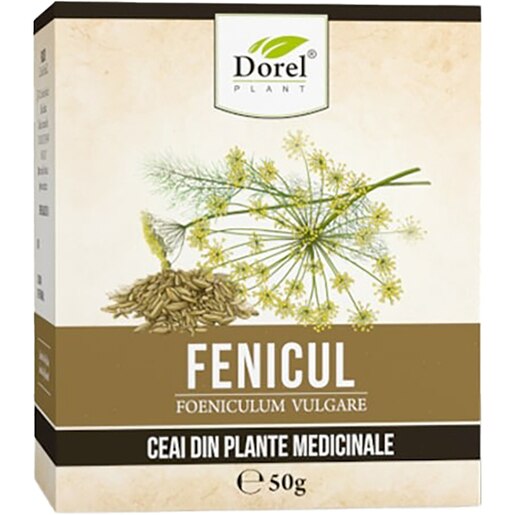 Ceai de fenicul DOREL PLANT, 50 g Ceai de fenicul DOREL PLANT, 50 g