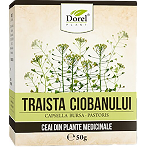 Ceai de traista ciobanului DOREL PLANT, 50 g Ceai de traista ciobanului DOREL PLANT, 50 g