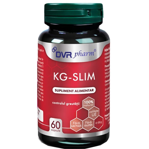 Supliment Kg Slim, 60 capsule, DVR PHARM Supliment Kg Slim, 60 capsule, DVR PHARM