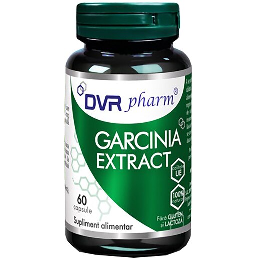 Supliment Garcinia Extract, 60 capsule, DVR PHARM Supliment Garcinia Extract, 60 capsule, DVR PHARM