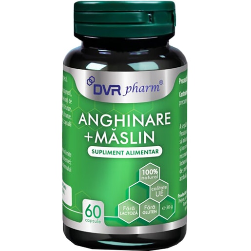 Supliment Anghinare + Maslin, 60 capsule, DVR PHARM Supliment Anghinare + Maslin, 60 capsule, DVR PHARM