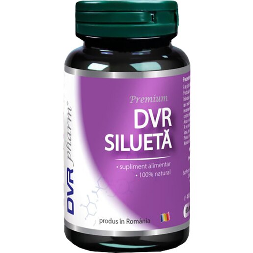 Supliment DVR Silueta, 60 capsule, DVR PHARM Supliment DVR Silueta, 60 capsule, DVR PHARM
