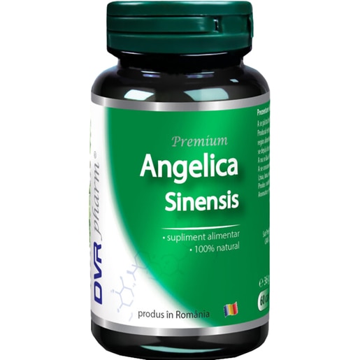 Supliment Angelica Sinensis, 60 capsule, DVR PHARM Supliment Angelica Sinensis, 60 capsule, DVR PHARM