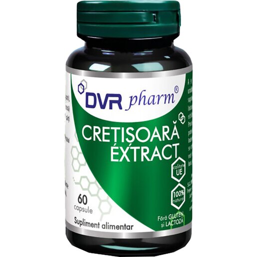 Supliment Cretisoara Extract, 60 capsule, DVR PHARM Supliment Cretisoara Extract, 60 capsule, DVR PHARM