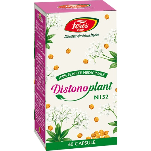 Supliment alimentar Distonoplant N152, 60 capsule, FARES Supliment alimentar Distonoplant N152, 60 capsule, FARES
