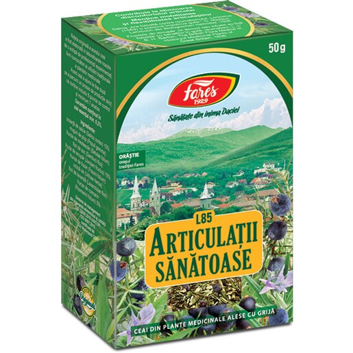 Ceai FARES pentru Articulatii sanatoase L85, 50 g Ceai FARES pentru Articulatii sanatoase L85, 50 g