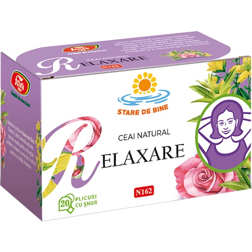 Ceai FARES Relaxare N162, 20 plicuri Ceai FARES Relaxare N162, 20 plicuri