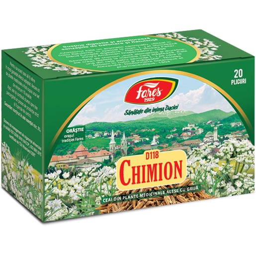 Ceai FARES Chimion fructe D118, 20 plicuri Ceai FARES Chimion fructe D118, 20 plicuri