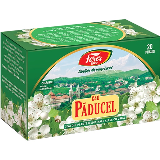 Ceai FARES Paducel C40, 20 plicuri Ceai FARES Paducel C40, 20 plicuri