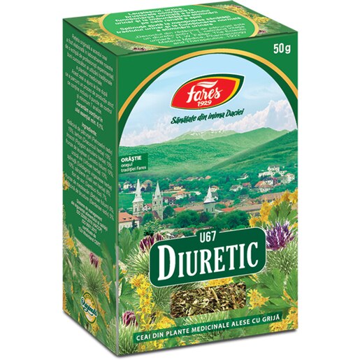 Ceai FARES Diuretic U67, 50 g Ceai FARES Diuretic U67, 50 g