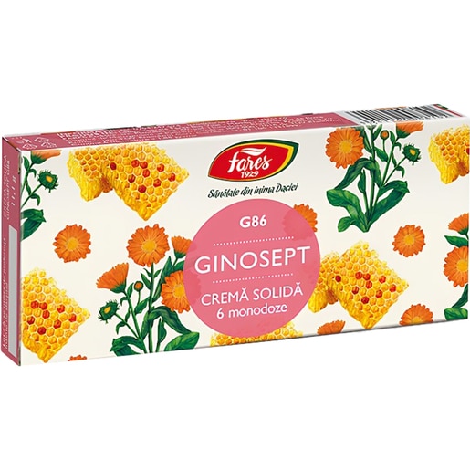 Crema solida FARES Ginosept G86, 6 monodoze Crema solida FARES Ginosept G86, 6 monodoze
