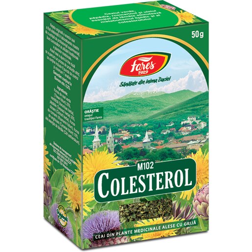 Ceai FARES pentru Colesterol M102, 50 g Ceai FARES pentru Colesterol M102, 50 g