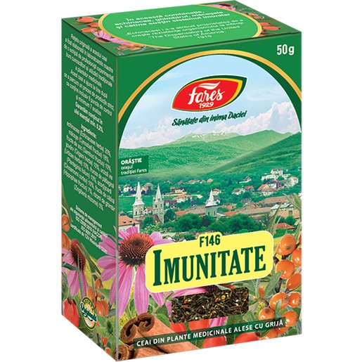 Ceai FARES Imunitate F146, 50 g Ceai FARES Imunitate F146, 50 g