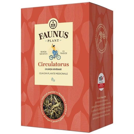 Ceai FAUNUS PLANT Circulatorus, 90 g Ceai FAUNUS PLANT Circulatorus, 90 g