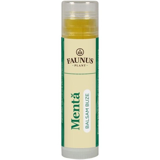 Balsam de buze FAUNUS PLANT Menta, 5ml Balsam de buze FAUNUS PLANT Menta, 5ml