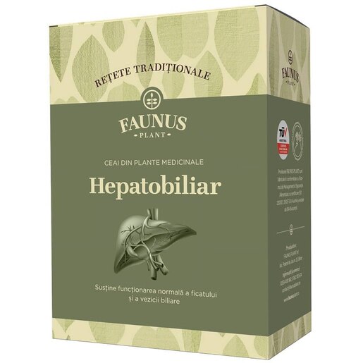 Ceai FAUNUS PLANT Hepatobiliar, 180 g Ceai FAUNUS PLANT Hepatobiliar, 180 g