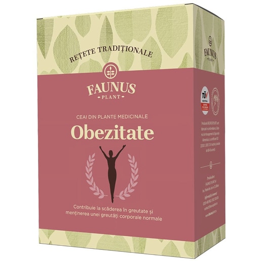 Ceai FAUNUS PLANT Obezitate, 180 g Ceai FAUNUS PLANT Obezitate, 180 g
