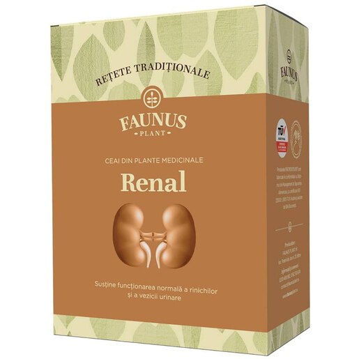 Ceai FAUNUS PLANT Renal, 180 g Ceai FAUNUS PLANT Renal, 180 g
